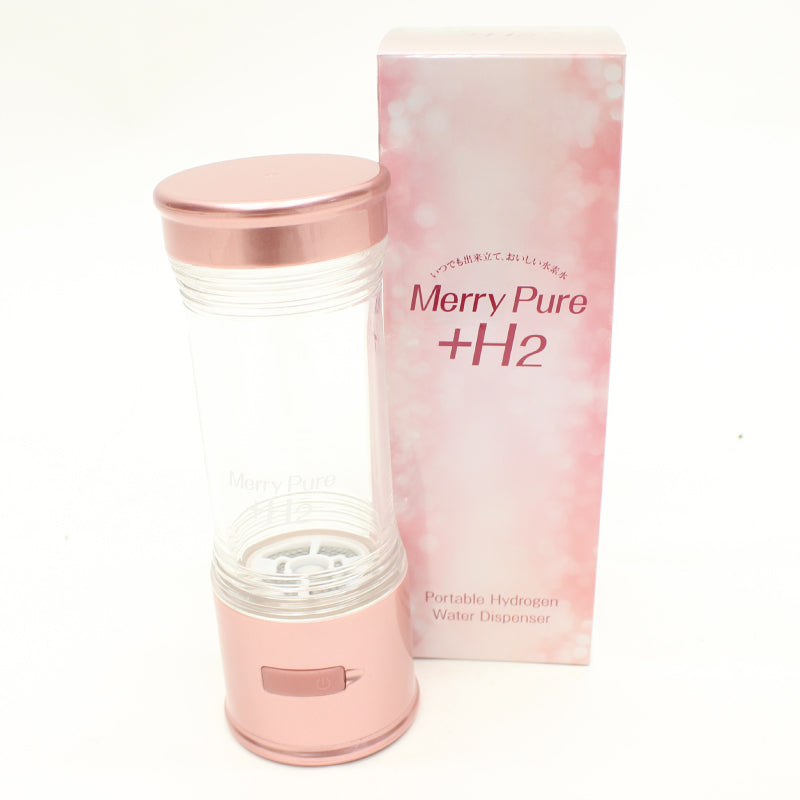 【HIRO】【充電式】 ポータブル水素生成器 Merry Pure +H2 HB-NT001